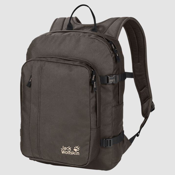 Jack Wolfskin Mens Campus Daypack Grey Brown 958324OTP